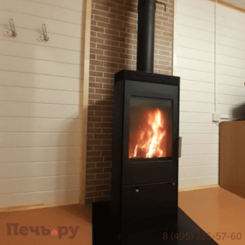 Печь камин Varde Vision 11, черный фото 6