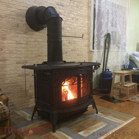 Печь камин Vermont Castings Defiant 2 in 1 фото 11