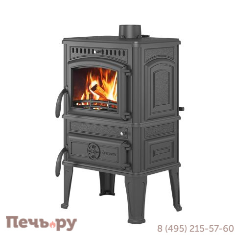 Печь камин Везувий LV-12 Антрацит фото