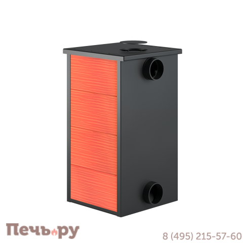 Печь-камин Везувий ПК-01 (270) красн. 9 кВт  (без плиты) фото 5