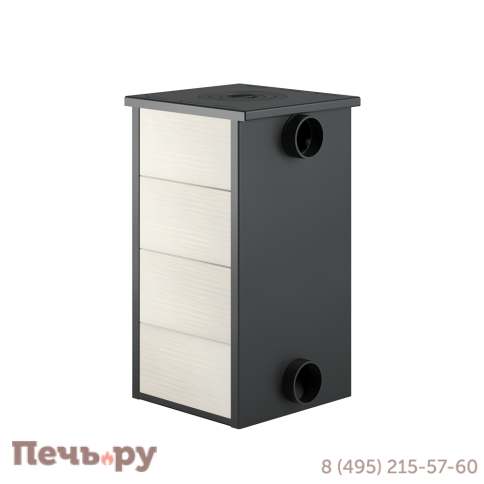 Печь-камин Везувий ПК-01 (270) с плитой беж. 9 кВт фото 3