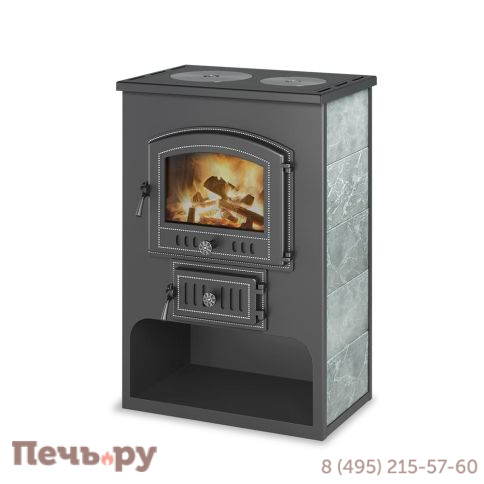 Печь-камин Везувий ПК-03 (224) с плитой 12 кВт фото 4