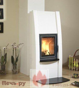 Печь с облицовкой Nordpeis Arosa (чёрная топка) фото