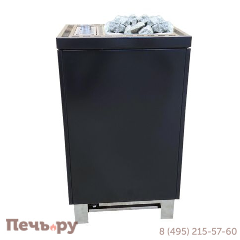 Печь с парогенератором для бани и сауны Lang THERMOS vapo noir 10.5 кВт (1,5 кВт) фото