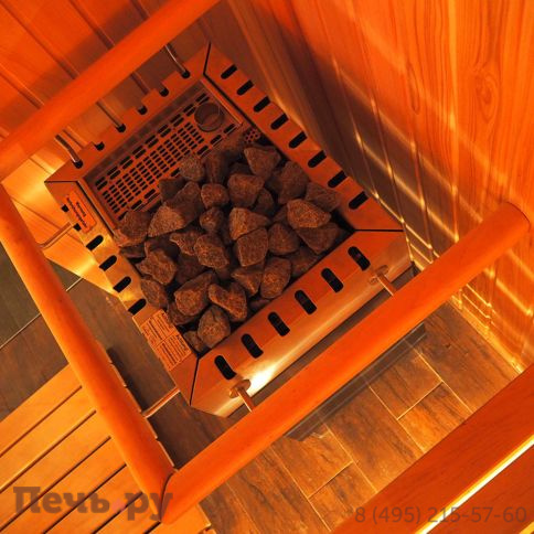 Печь с парогенератором для бани и сауны Lang Vapo therm VG 50 6 кВт, парогенератор 1.5 кВт, с системой автозалива фото 5