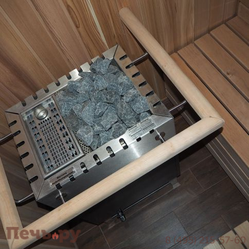 Печь с парогенератором для бани и сауны Lang Vapo therm VG 50, 9 кВт, парогенератор 1.5 кВт с системой автозалива фото 4