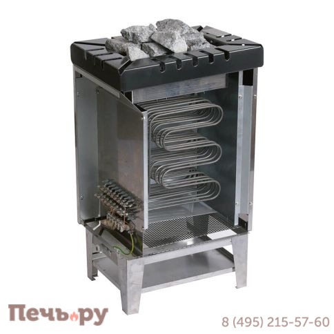 Печь с парогенератором для бани и сауны Lang Vapo therm  VG 503 9 кВт, парогенератор 3 кВт фото 2