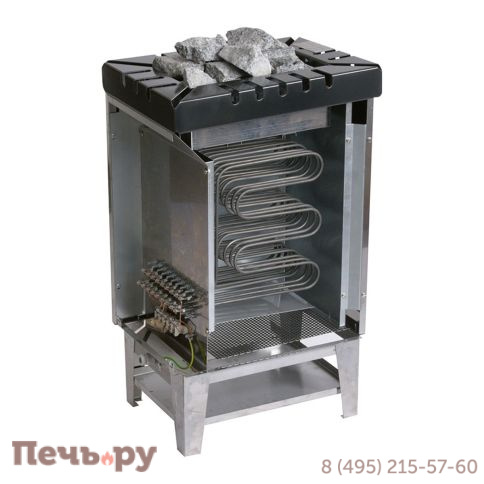 Печь с парогенератором для бани и сауны Lang Vapo therm  VG 503 9 кВт, парогенератор 3 кВт с системой автозалива фото 2