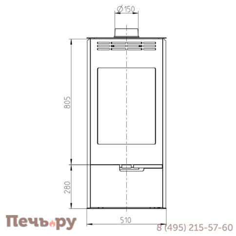 Печь Thorma Andorra II фото 7