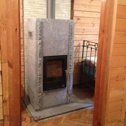 Печной камин Теплый камень WS 7-2 + топка ABX York KI фото 4