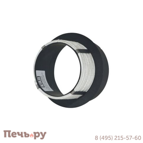 Переход КПД черный на керамический дымоход 180\180 фото 3