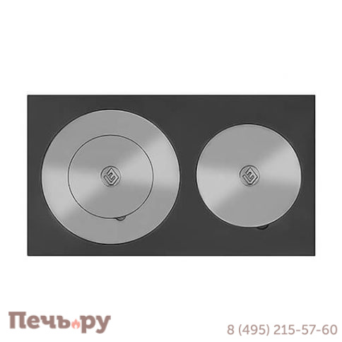 Плита двухконфорочная Везувий 4В (410х710) фото