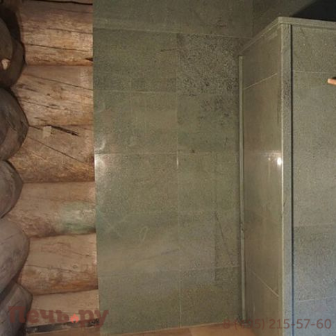 Плитка талькомагнезит Talc антик 300х300х10 для облицовки бань и саун фото 2