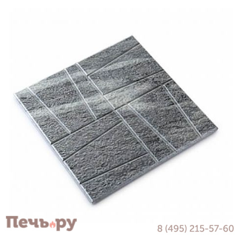 Плитка талькомагнезит Talc  с узором 300х300х10 для облицовки бань и саун (12-22) фото 11