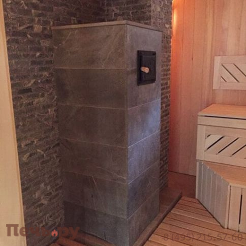 Плитка талькомагнезит Talc  с узором 300х300х10 для облицовки бань и саун (12-22) фото 13