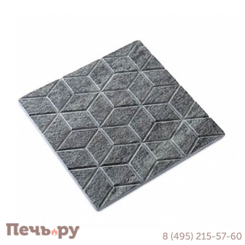 Плитка талькомагнезит Talc  с узором 300х300х10 для облицовки бань и саун (12-22) фото 4