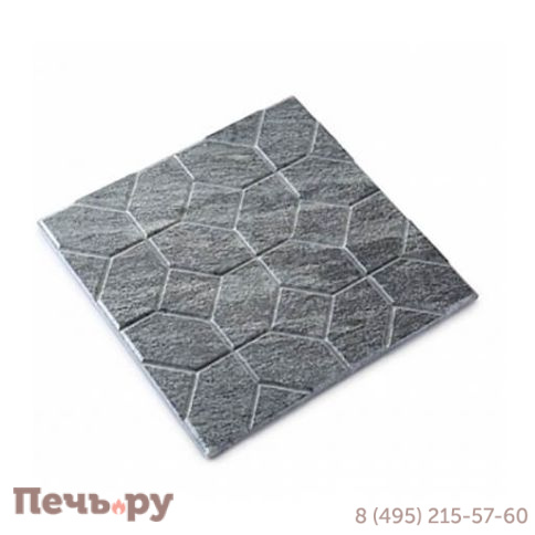 Плитка талькомагнезит Talc  с узором 300х300х10 для облицовки бань и саун (12-22) фото 7