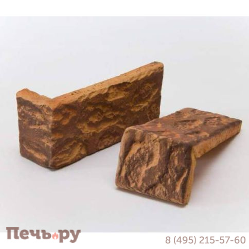 Плитка Терракот Мини угловая фото