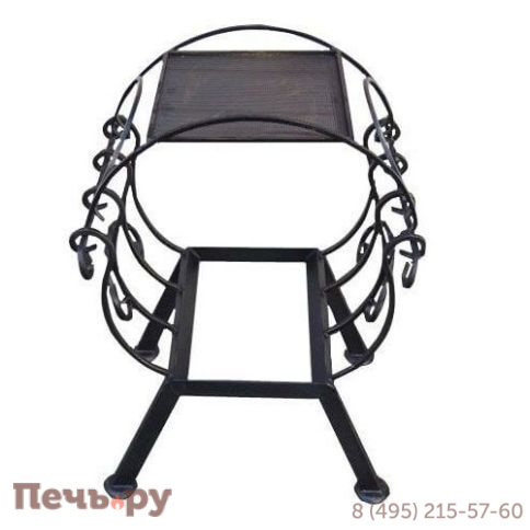 Подставка под печи Везувий АОГТ (00) кованная фото