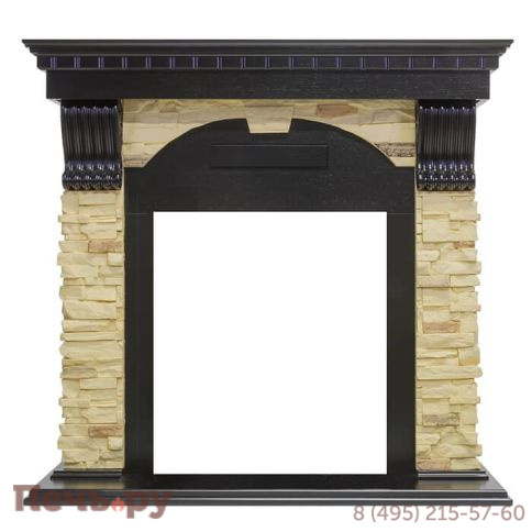 Портал Dimplex Dublin арочный сланец (классика Opti-Myst и Optiflame) фото 8