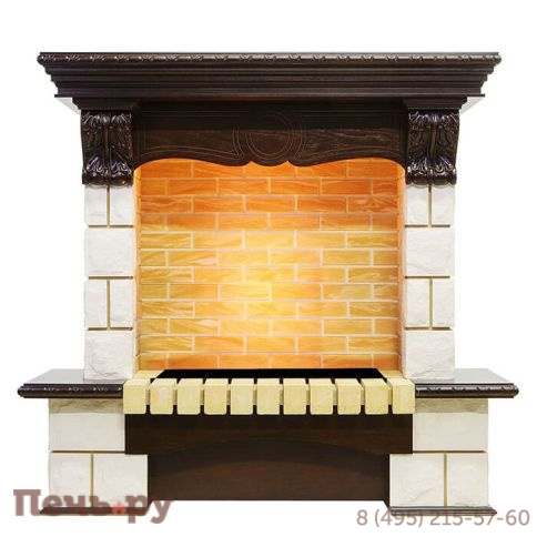 Портал Dimplex Pierre Luxe шампань под очаг Cassette 600 фото 10