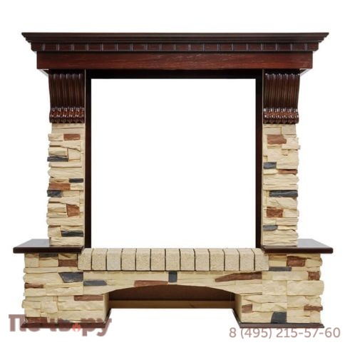 Портал Dimplex Pierre Luxe сланец под очаг Albany фото 2