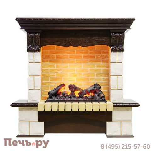 Портал Dimplex Pierre Luxe угловой/ шампань под очаг Cassette 600 фото 5