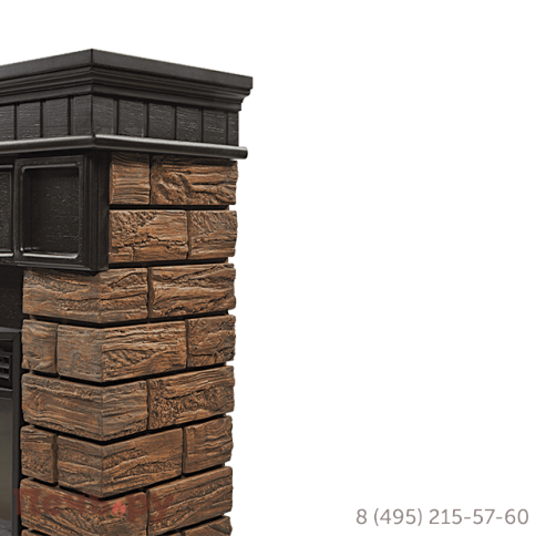 Портал Firelight Bricks Wood 25 фото 2