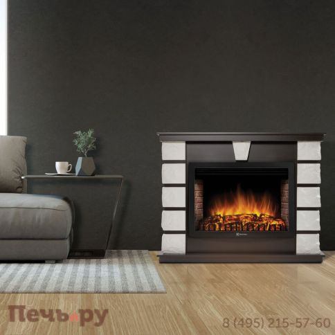 Портал Firelight Excalibur 25 камень белый, шпон венге фото 5