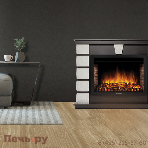 Портал Firelight Excalibur 30 камень белый, шпон венге фото 2