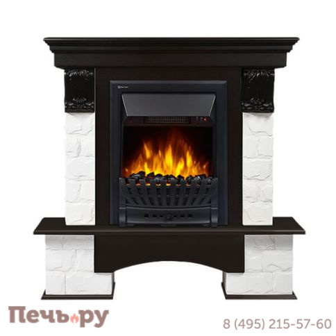 Портал Firelight Forte Classic камень белый фото 3