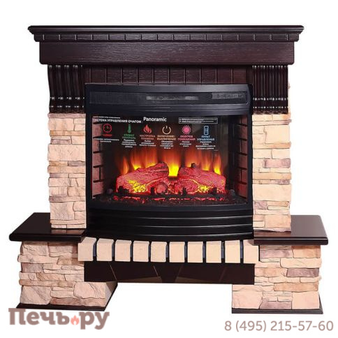 Портал InterFlame Экстер Альпина /Panoramic 25` фото