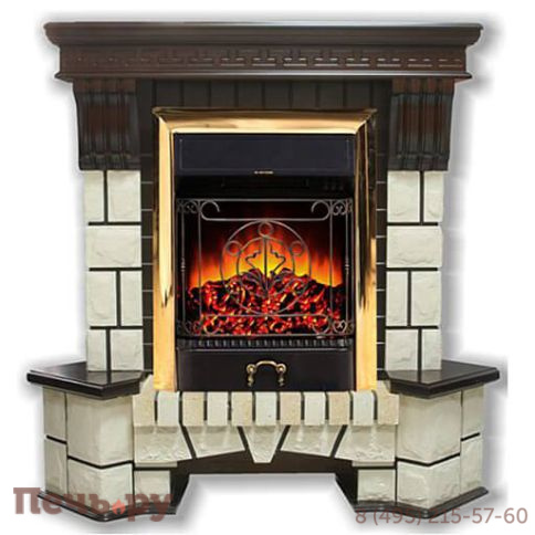 Портал InterFlame Экстер М угловой /КлассиК/ фото