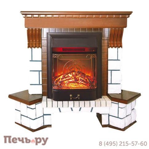 Портал InterFlame Экстер угловой /КлассиК/ фото