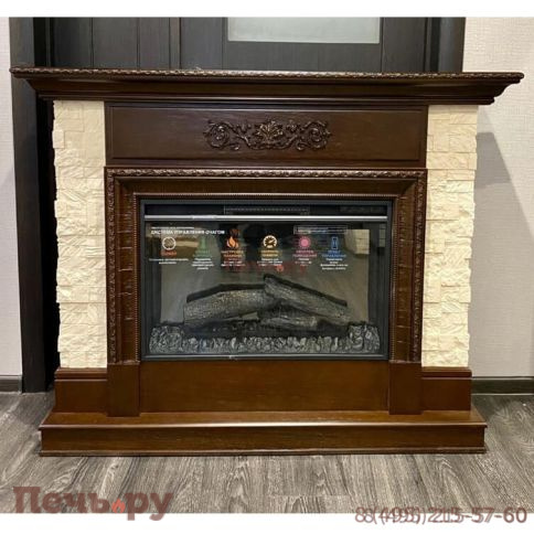 Портал Interflame Сигма сланец/Foton 26 LED FX QZ фото