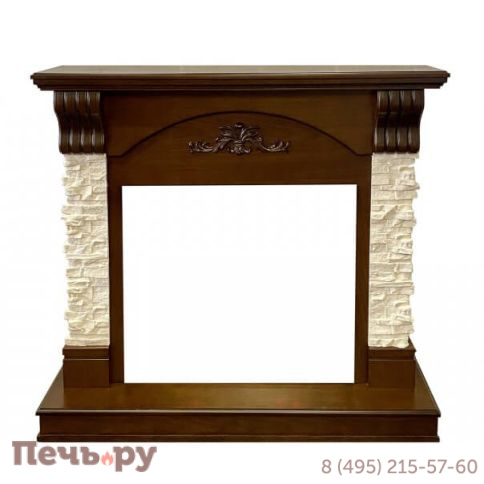 Портал Royal Flame Prague сланец бежевый под очаг Jupiter N фото 3