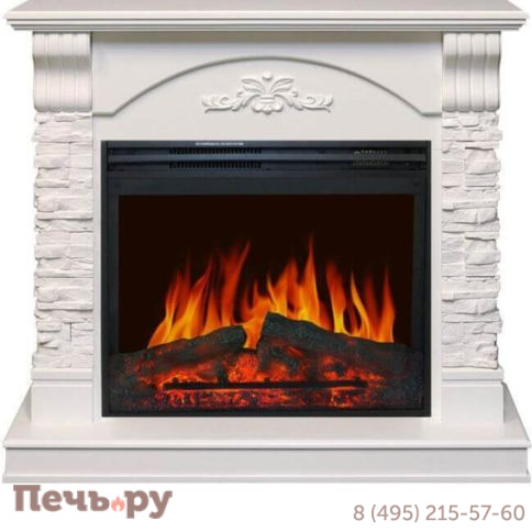 Портал Royal Flame Prague сланец бежевый под очаг Jupiter N фото 6