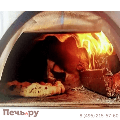 Портативная газовая печь для пиццы Clementi Clementino Ibrido Rosso фото 3