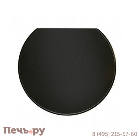 Предтопочный лист Вулкан 011-R9005 800x900 черный Уцененный фото