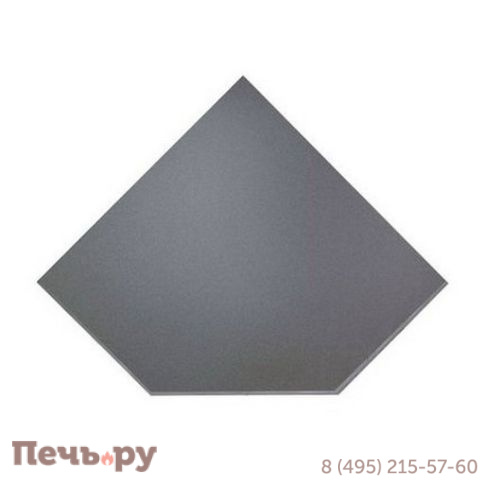Предтопочный лист Вулкан 021-R7010 1100x1100 серый фото