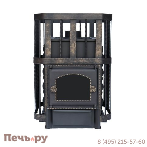 Премиальная банная печь НМК Сибирь-25 без ВТК фото