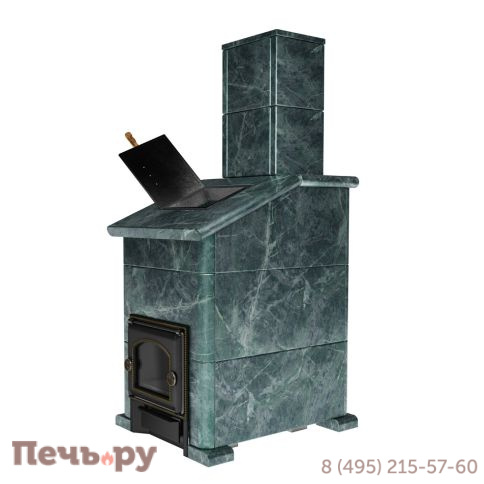 Премиальная банная печь НМК Сибирь-25 ЗК без ВТК в облицовке Президент фото 6