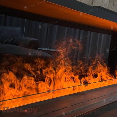 Премиальный паровой 3D электрокамин SappFire 1400 фото 7