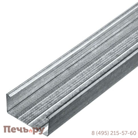 Профиль потолочный 27х60х3000, оц. 0.5 фото