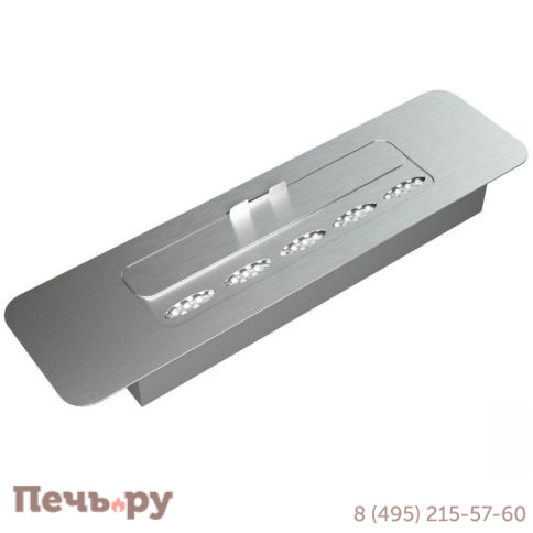 Прямоугольный контейнер для топливного блока ZeFire Estetic Flame 500 фото