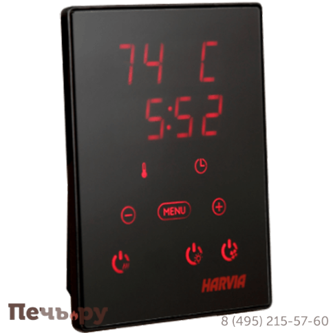 Пульт управления Harvia в комплекте с блоком мощности Xenio CX110C Combi фото