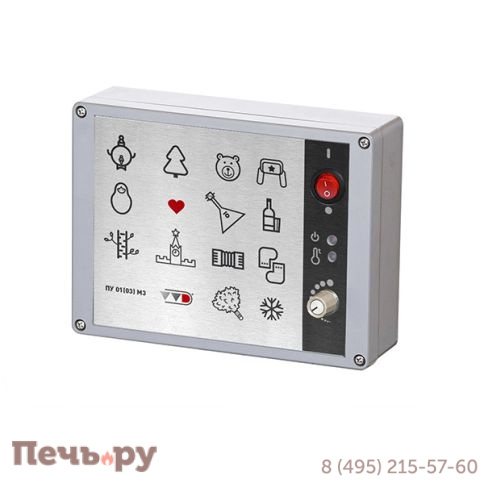 Пульт управления к электрическим печам Инжкомцентр ВВД ПУ-01(03) М3 9-12 кВт (380V3N) аналоговый фото