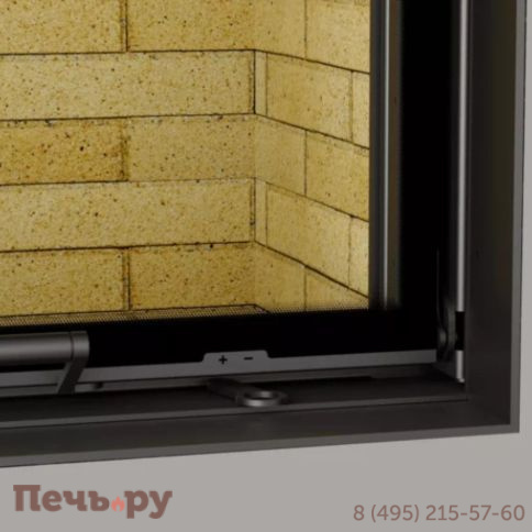 Рамка декоративная прямая Астов 100, 120 мм под топку ОПС 800 фото