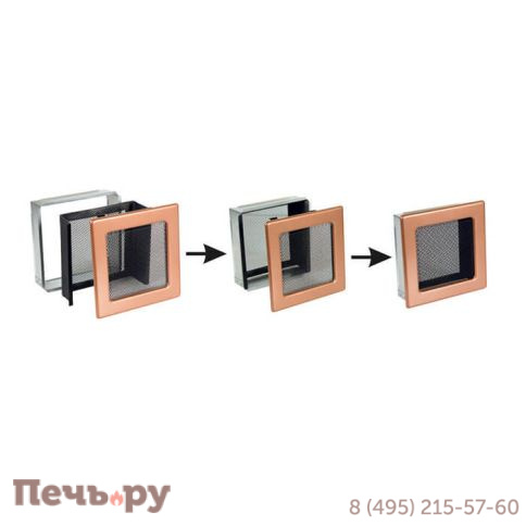 Решетка Kratki стандарт 11х11 фото 9