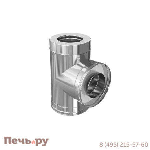 Сэндвич-тройник 90° Феррум Austenite Ceramics (AISI 304/ 0.8+AISI 430/ 0.5) фото